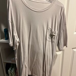 Stylish White Pocket Tee for Men